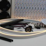 COB LED-riba, 512 LED/m, 3000K, 24V